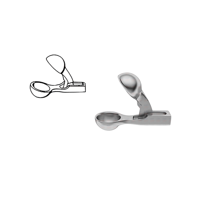 Kleinsasser Micro Laryngeal Cup Forceps - ddpeliteusa