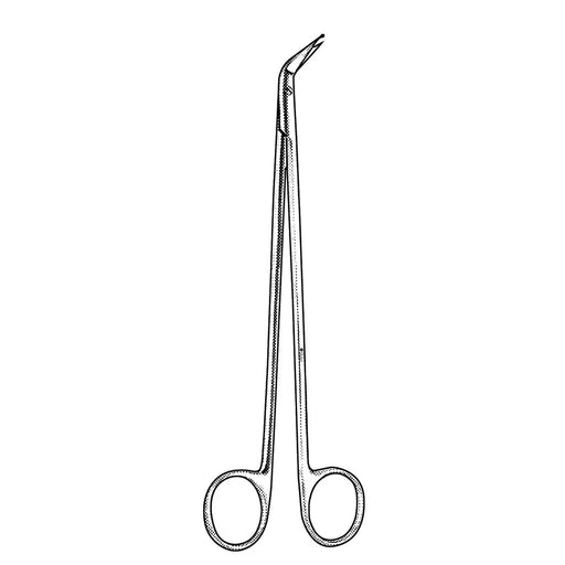 Mills Vascular Scissors, 22cm, 60°