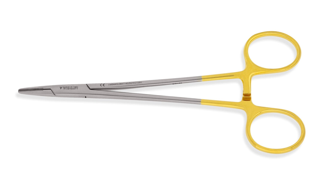9" Euphrate-Pasque Needle Holder TC, Smooth