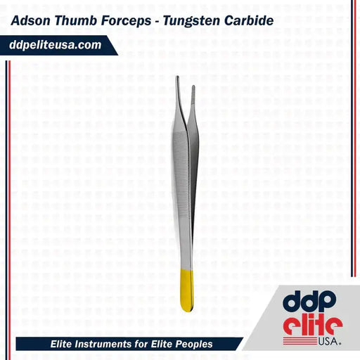 Adson Thumb Forceps - Tungsten Carbide