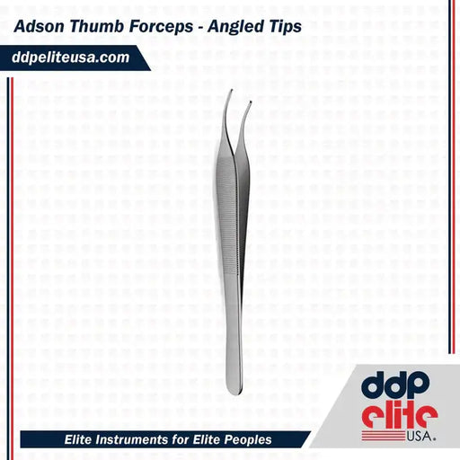 Adson Thumb Forceps Angled Tips 