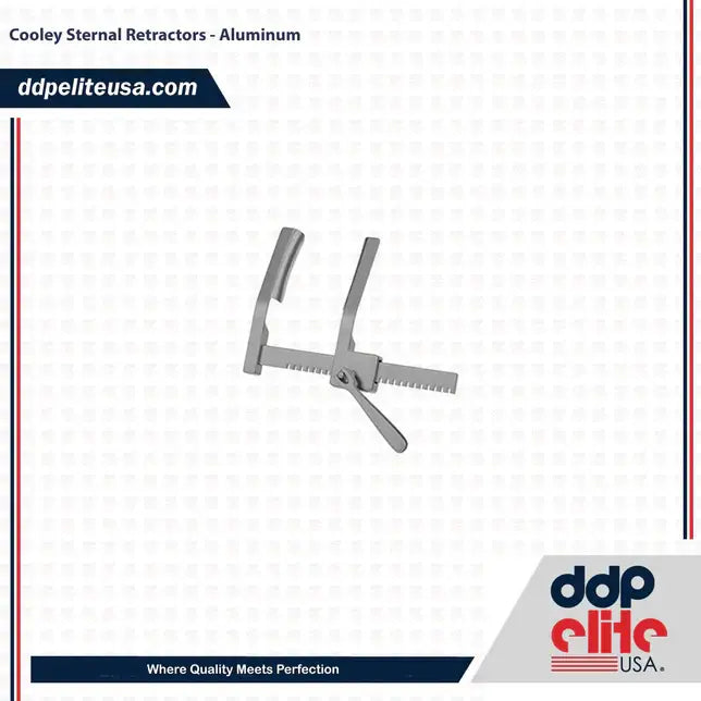 Aluminum Cooley Sternal Retractors