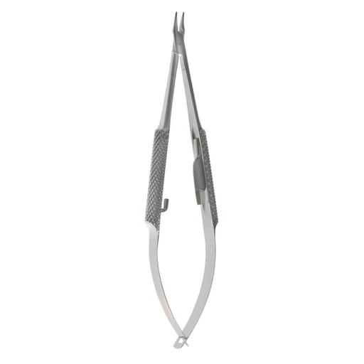 Anis Needle Holder x-del curved w/o lock 126mm