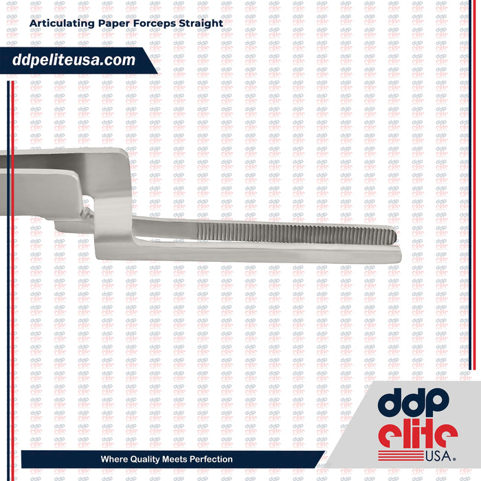 Articulating Paper Forceps Straight