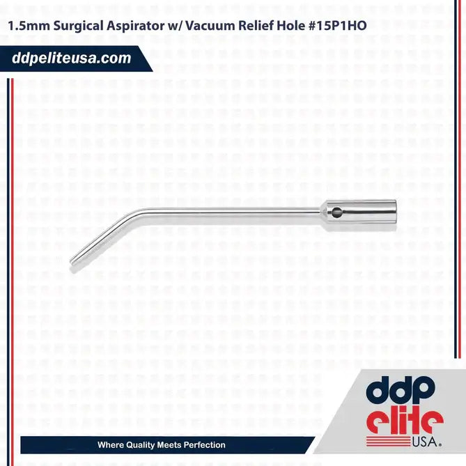 Aspirator with Vacuum Relief Hole 
Surgical Aspirator with Vacuum Relief Hole 