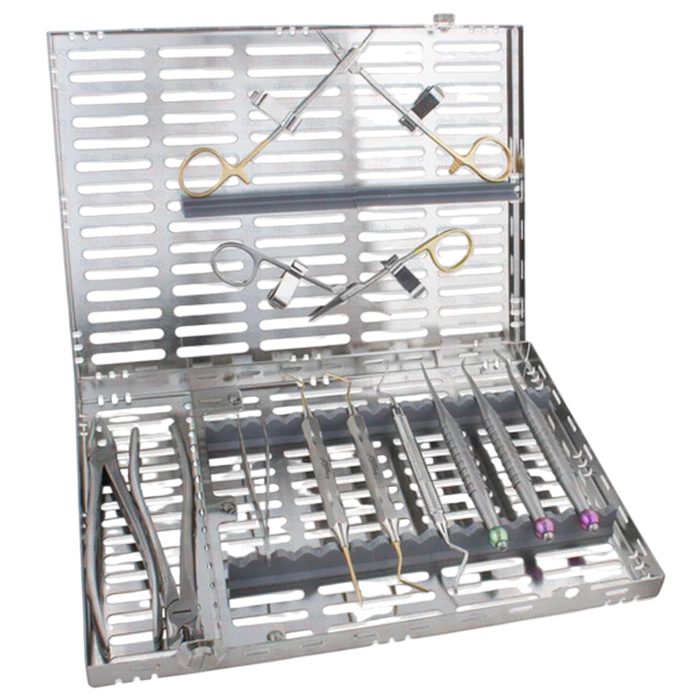 Atraumatic Extraction Kit, 11 Instruments w/ Large Cassette - ddpeliteusa