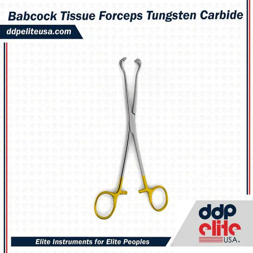 Babcock Tissue Forceps - Tungsten Carbide