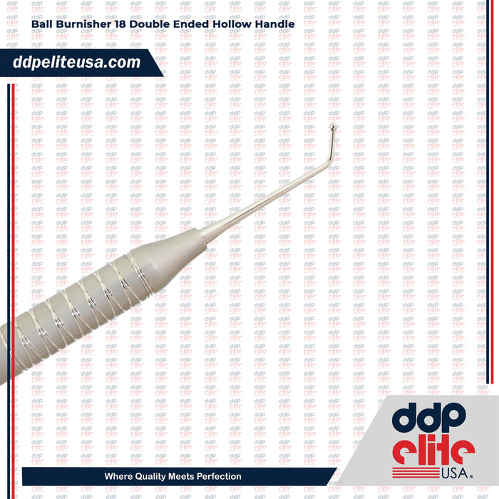 Ball Burnisher 18 Double Ended Hollow Handle