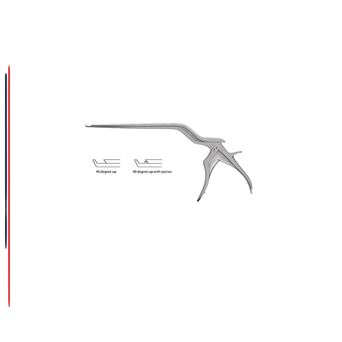 Bi-Color Ceramic Cut Bayonet Micro Kerrison Rongeur - ddpeliteusa