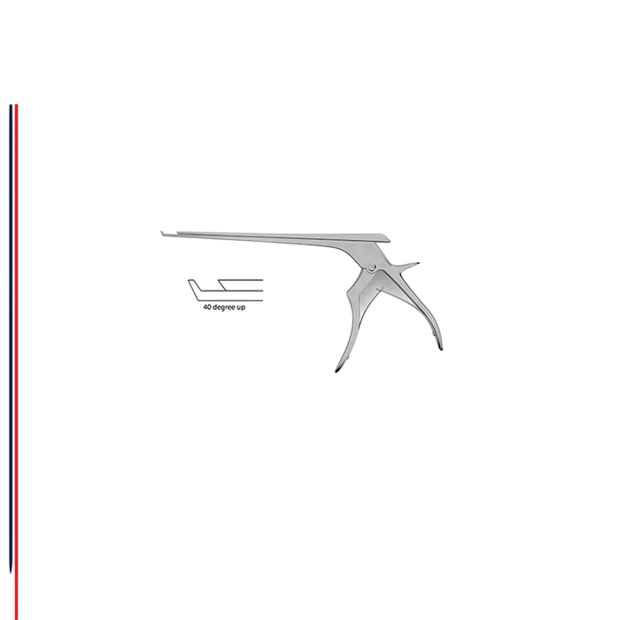 Bi-Color Ceramic Cut Medium Kerrison Rongeur - ddpeliteusa