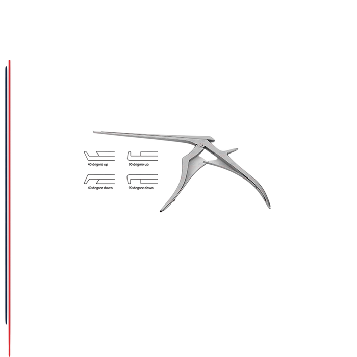 Bi-Color Ceramic Cut Micro Kerrison Rongeur - ddpeliteusa