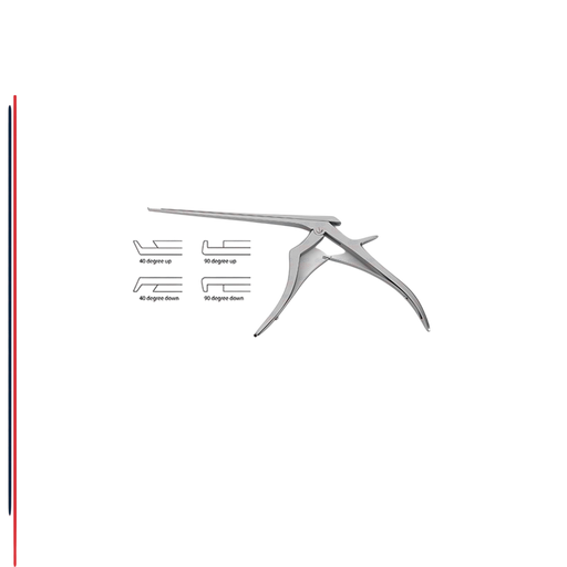 Bi-Color Ceramic Cut Micro Kerrison Rongeur - ddpeliteusa