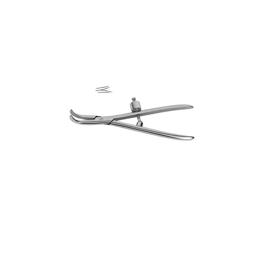 Bone Reduction Forceps - Curved Jaws, Speed Lock - ddpeliteusa