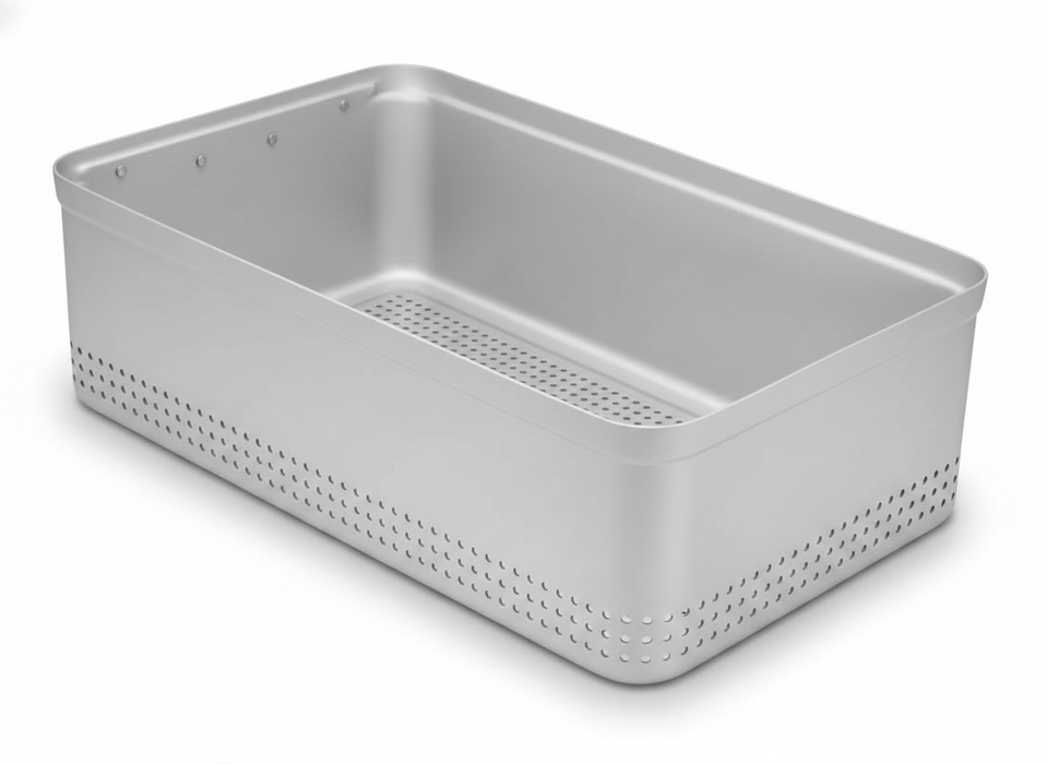 3/4 Three-Quarter Perforated Container Bottom