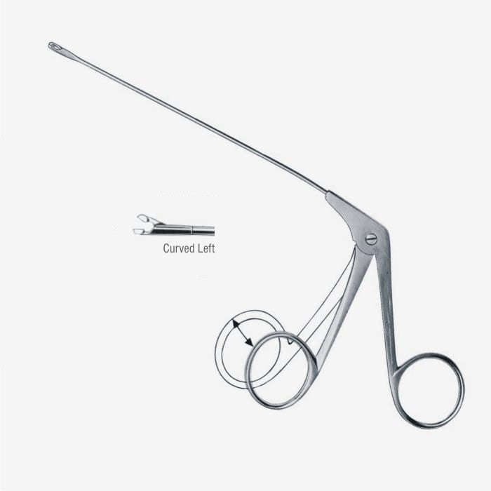 Bouchayer Laryngeal Forceps ? Left, Triangle Jaws