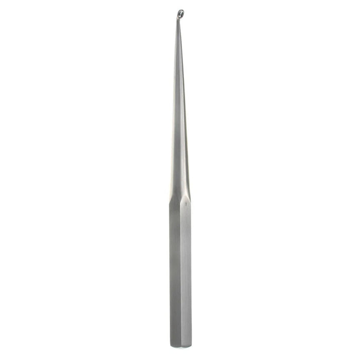 Brun Curette -2 angled hex handle 9"