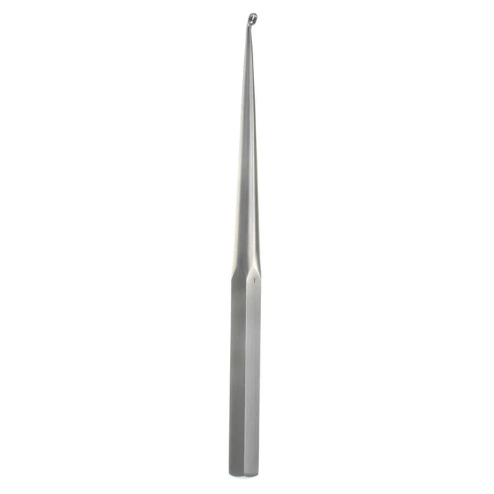 Brun Curette -5 angled hex handle 9"