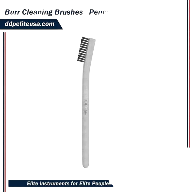 Burr Cleaning Brushes Toothbrush Style