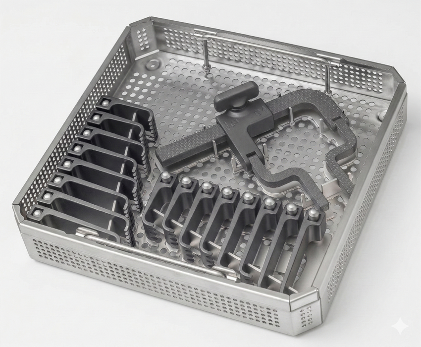 CF-MCC Retractor Set ? Carbon/PEEK, with Tray