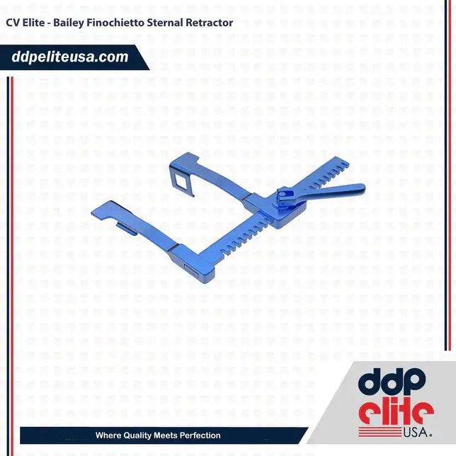 CVElite-Bailey Finochietto Sternal Retractor
CVElite Bailey Finochietto Sternal Retractor
