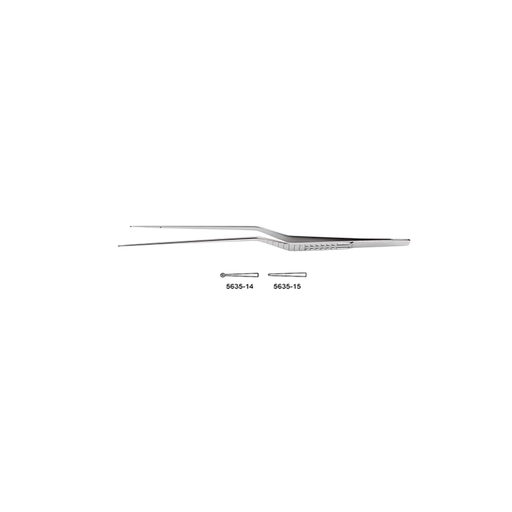 CV Elite - Bayonet-Style Micro Forceps - Flat Handle - ddpeliteusa