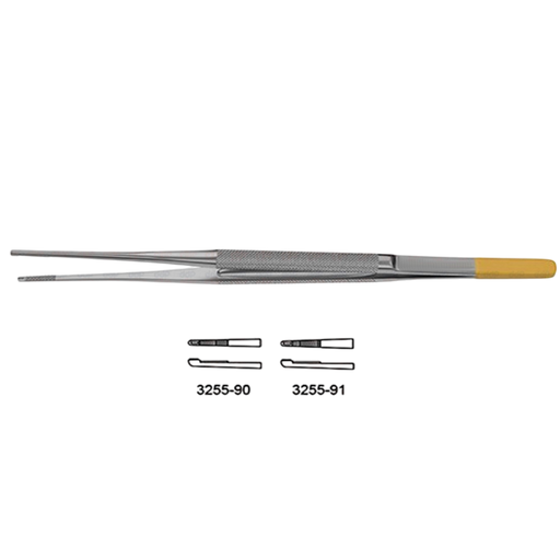 CV Elite - Debakey Needle Pulling Tissue Forceps - Round Handle - ddpeliteusa