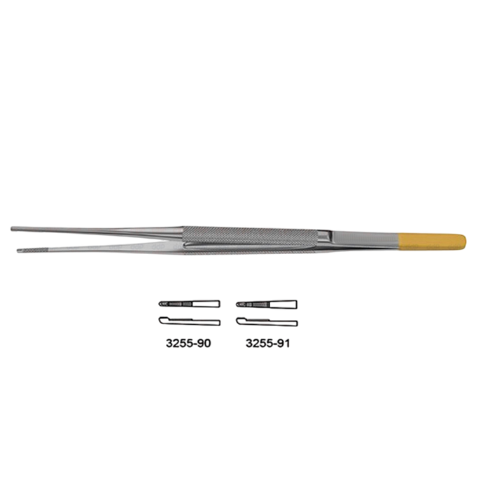 CV Elite - Debakey Needle Pulling Tissue Forceps - Round Handle - ddpeliteusa