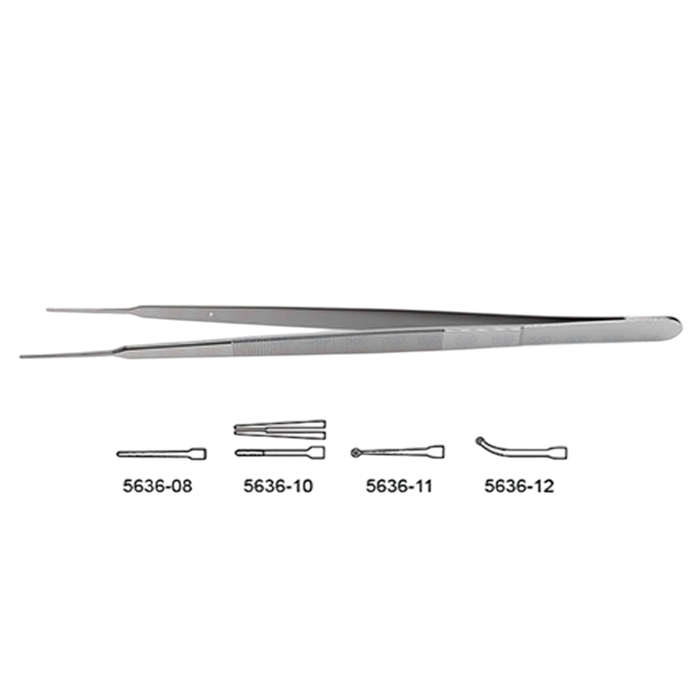 CV Elite - Gerald Forceps - Tips Impregnated W/ Fine Tungsten Carbide Dust - ddpeliteusa