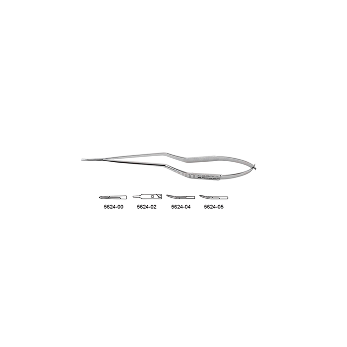 CV Elite - Micro Bayonet-Style Scissors - Flat Handle - ddpeliteusa