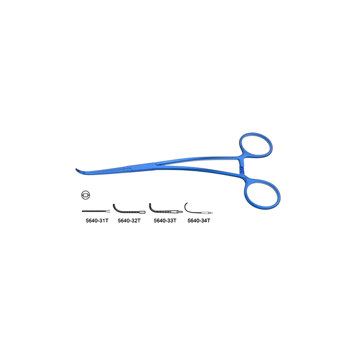 CV Elite - Titanium Castaneda Clamp - Curved Cooley Jaws - ddpeliteusa