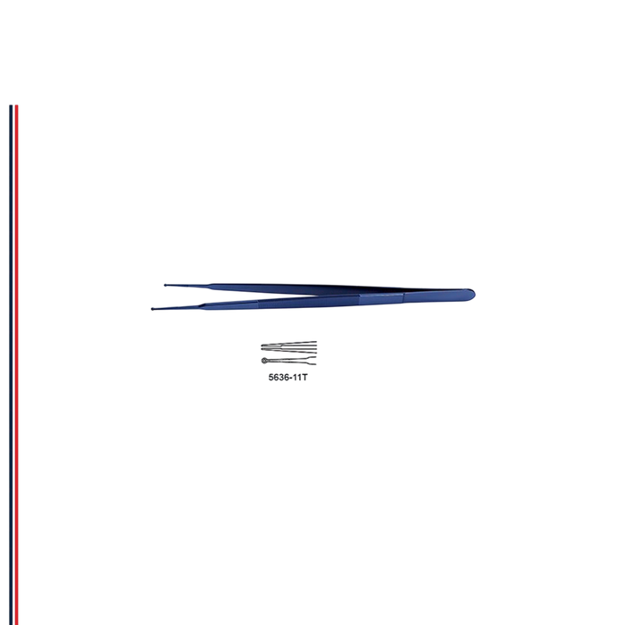 CV Elite - Titanium Gerald Ring Tip Forceps - ddpeliteusa