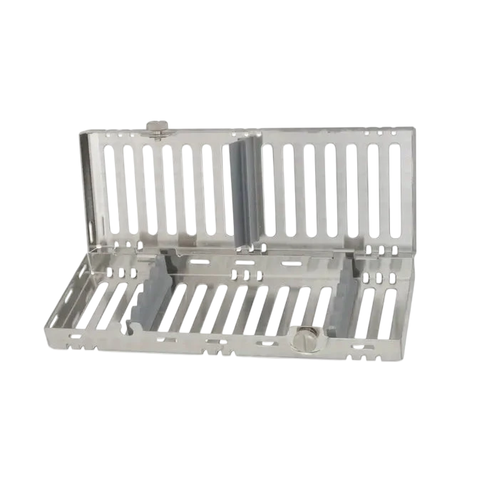 stainless steel cassette small
cassette small
smal cassette stainless steel
Dental Cassette instruments
Dental Instrument Cassette plastic