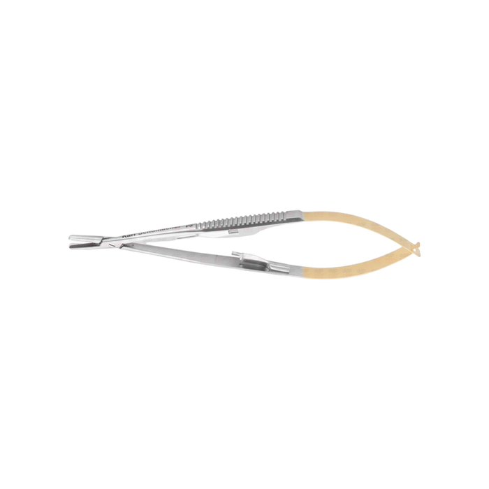 Castro-Viejo Needle Holder, Standard Handle, Heavy Beaks, Straight, TC, 14cm - ddpeliteusa