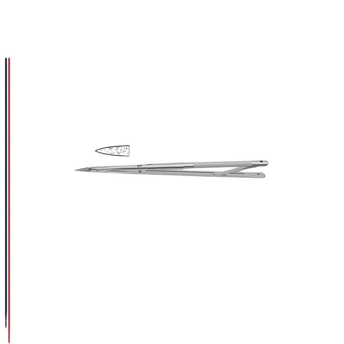 Castroviejo Blade Breaker & Holder - Tungsten Carbide - ddpeliteusa