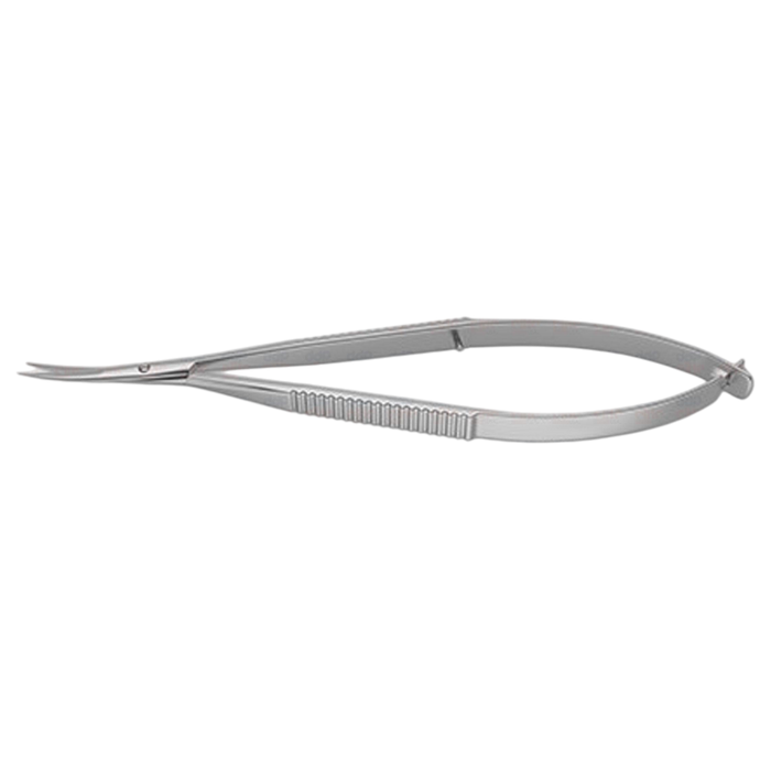 Castroviejo Corneal Scissors - Curved, Blunt Tips - ddpeliteusa