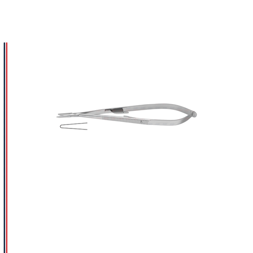 Castroviejo Needle Holder - Flat Handle - ddpeliteusa