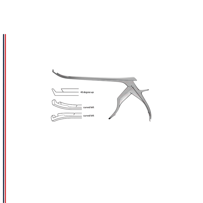 Ceramic Cut Micro Kerrison Foraminotomy Rongeurs - ddpeliteusa