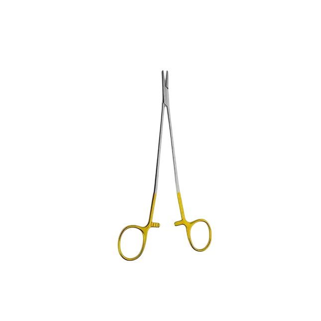 Cooley Microvascular Needle Holder - Tungsten Carbide