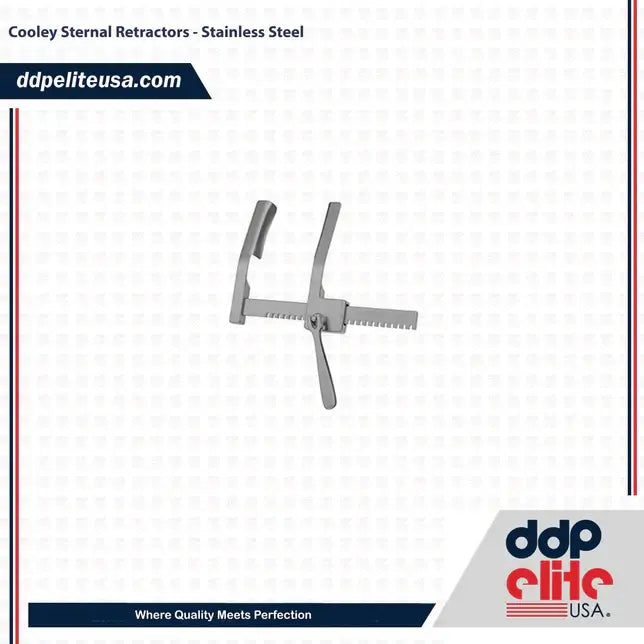 Cooley Sternal Retractors Stainless Steel