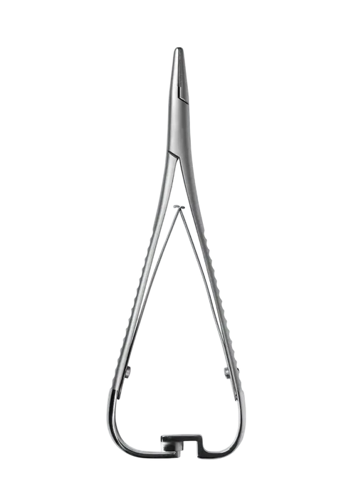 Curved Mathieu Needle Holder with TC