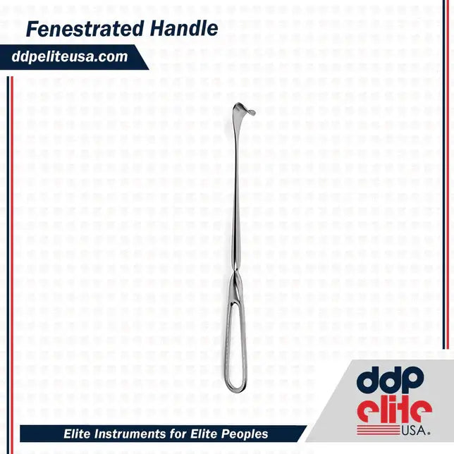 Cushing Vein Retractor - Fenestrated Handle 