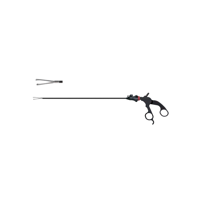 De Bakey Forceps Atraumatic Serrations 5mm Sheath Diameter - 3 Piece Modular Reusable Full System - ddpeliteusa