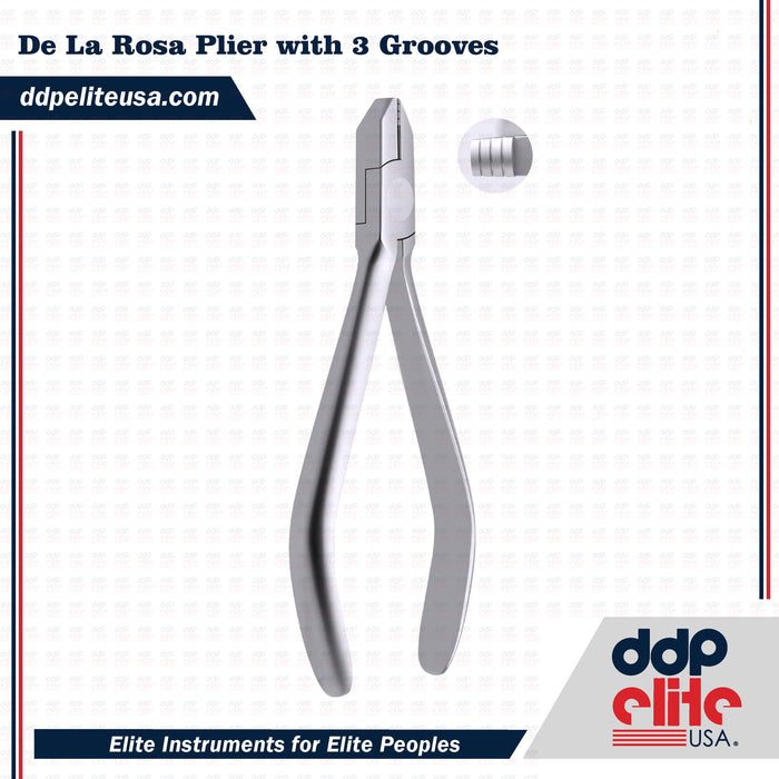 De La Rosa Plier with 3 Grooves