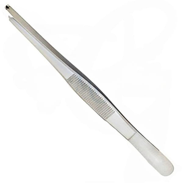 Thumb Tissue Forceps 1x2 Teeth 5"