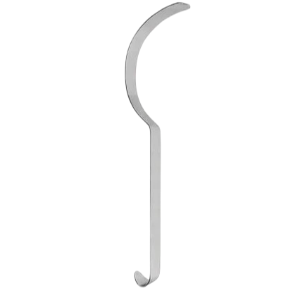 Deaver Retractor Flat Handle Curved End