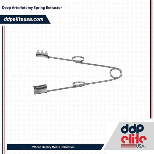 Deep Arteriotomy Spring Retractor