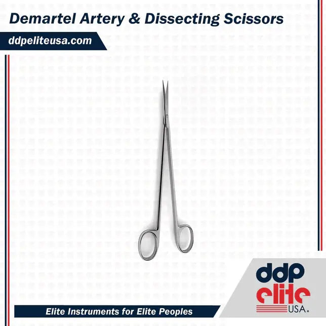 Demartel Artery and Dissecting Scissors