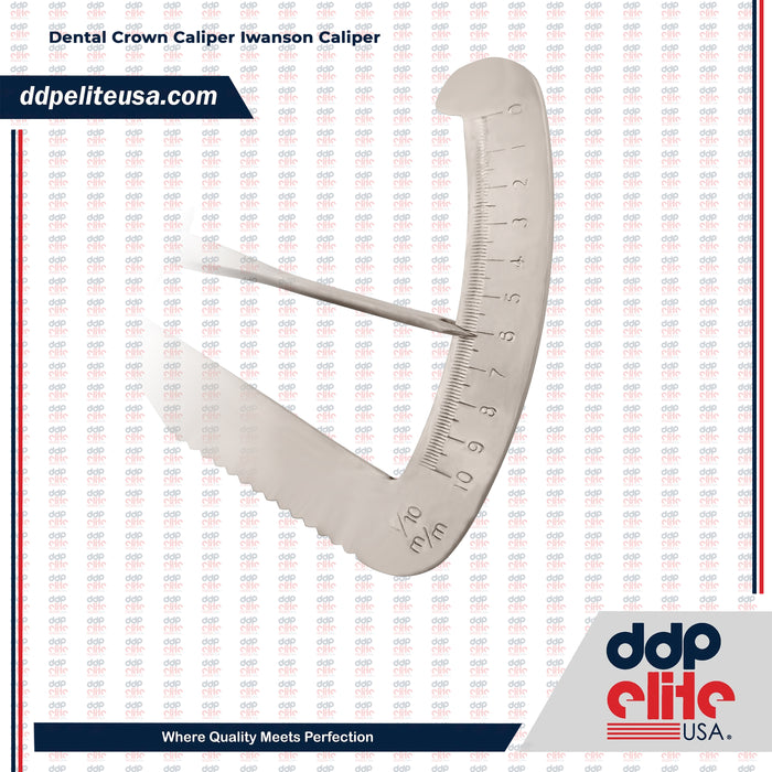 Dental Crown Caliper Iwanson Caliper