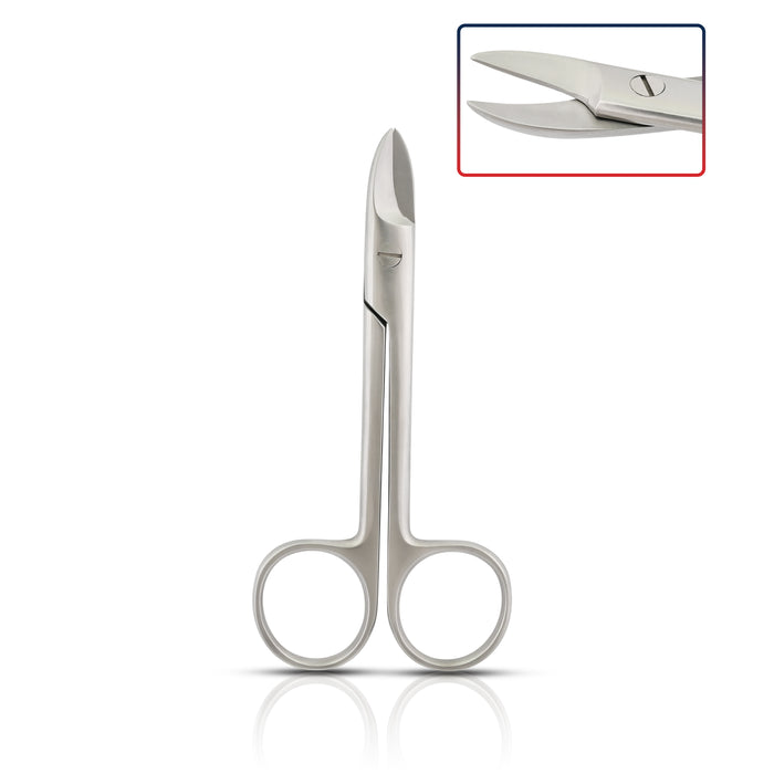 Dental Crown Scissors 4.25" Curved Stainless Steel