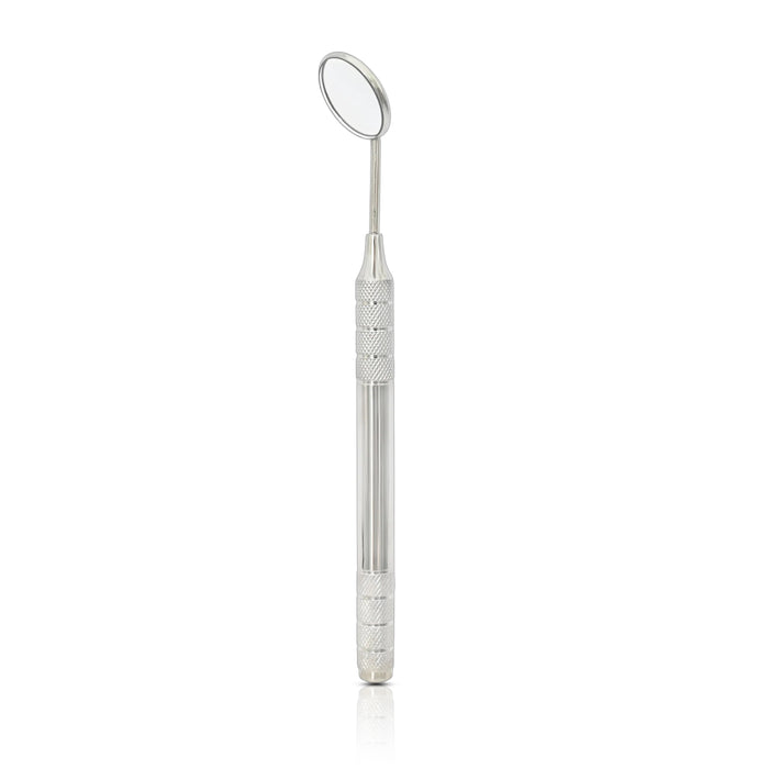 Dental  Mouth Mirror #5 with Round Hollow Handle